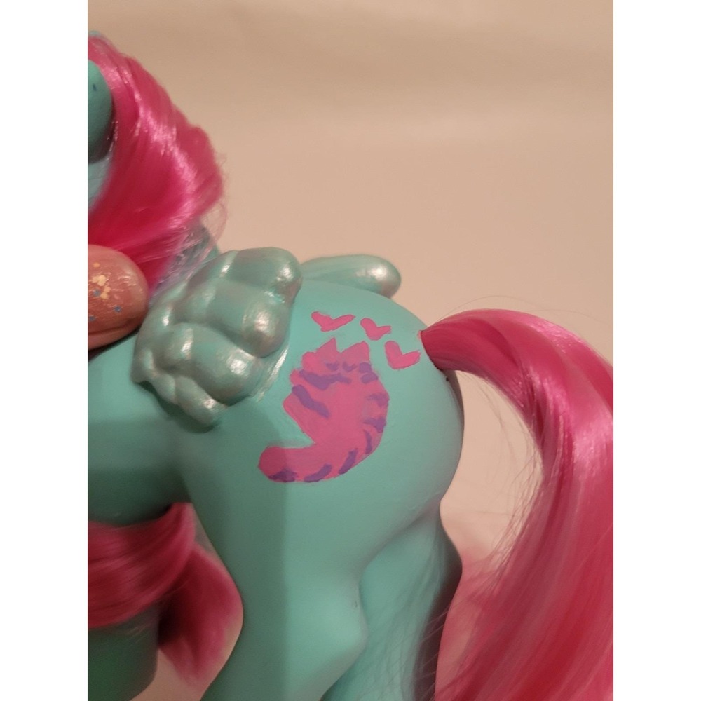 Custom My Little Pony G1 OOAK – Pink Dreams Inspired Pegasus Reroot Repainted - Picture 8 of 10